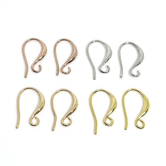 20PCS 14K 18K Gold Filled Earring Hooks Fish Earwire White Gold Rose Gold For Jewelry Making Earrings Hooks Doki Decor   